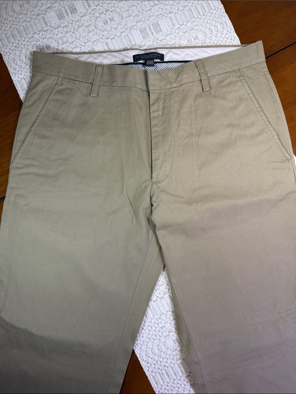 Men's Khaki Casual Chinos